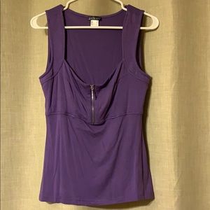 Venus Purple zip top tank.